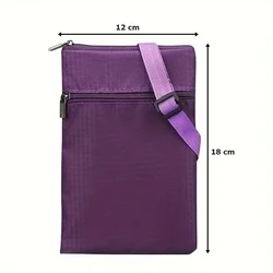 Univerzális telefontartó váltáska - lila-1