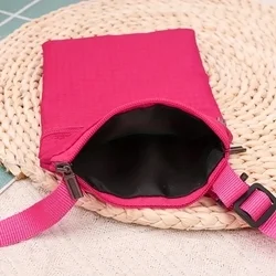 Univerzális telefontartó válltáska - hotpink-4