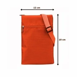 Univerzális telefontartó válltáska - narancssárga-1