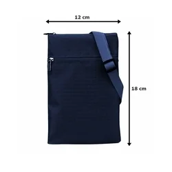 Univerzális telefontartó válltáska - kék-1