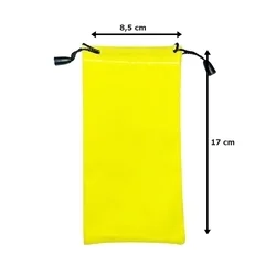 Telefontok Univerzális húzózsinóros telefontartó zsák - citromsárga-1