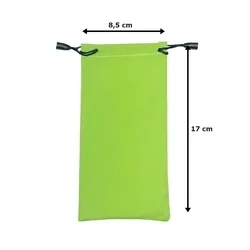 Telefontok Univerzális húzózsinóros telefontartó zsák - zöld-1