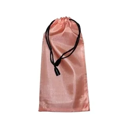 Univerzális húzózsinóros telefontartó zsák - barackvirág színű-2