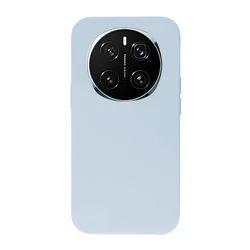 Honor Magic7 Pro telefontok - világoskék szilikon hátlap tok-1