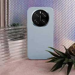 Honor Magic7 Pro telefontok - világoskék szilikon hátlap tok-3