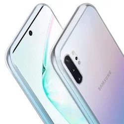 Telefontok Samsung Galaxy NOTE 10+ (NOTE 10 Plus) - átlátszó szilikon tok-2