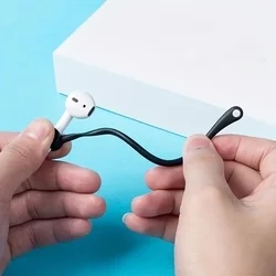 Bluetooth headset fülpánt, fekete (1 pár)-3