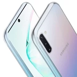 Telefontok Samsung Galaxy NOTE 10 - átlátszó szilikon tok-3