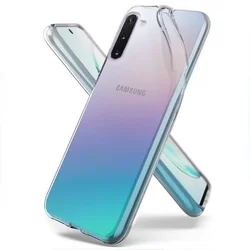 Telefontok Samsung Galaxy NOTE 10 - átlátszó szilikon tok-4