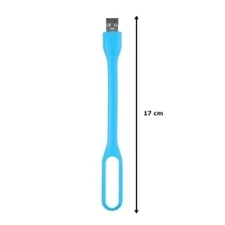 LED-es notebook lámpa - kék, USB-s-1