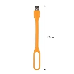 LED-es notebook lámpa - narancssárga, USB-s-1