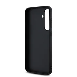 Telefontok Samsung Galaxy S24 FE - Guess PU 4G Metal Logo Hátlaptok - Pink-4