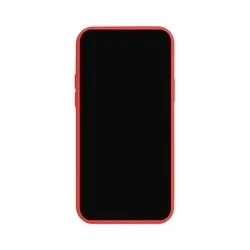 iPhone 16e telefontok - piros szilikon hátlap tok-2