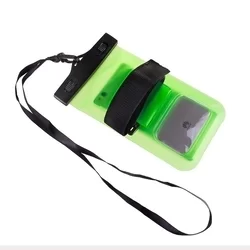 Telefontok 2 az 1-ben - Zöld vízálló tok és karpánt (6 col-ig)-2