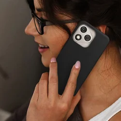 Honor 400 Lite 5G telefontok - fekete szilikon hátlap tok-3