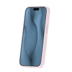 iPhone 16e telefontok - Thin Mag - MagSafe kompatibilis pink szilikon hátlap tok-2