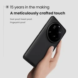 Telefontok Xiaomi 15 Ultra 5G - Nillkin Super Frosted fekete tok-4