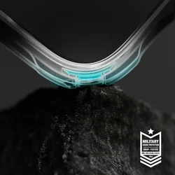 Telefontok Nothing Phone (3a) - Ringke Fusion X terepmintás hátlap tok-6