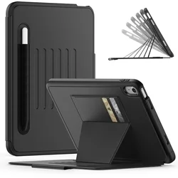 iPad 2025 11 coll (iPad 11) tablettok - Tech-Protect SC Pen Armor - fekete tablet tok ﻿-2