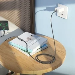 Hoco U107 - Type-C / Type-C (USB-C) hosszabító kábel, fekete, 1,2m-3