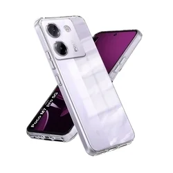 Xiaomi Poco M7 Pro 5G telefontok - 2mm-es átlátszó szilikon hátlap tok-2