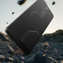 Samsung Galaxy S25 Ultra telefontok - Tech- Protect Kevlar Aura - MagSafe kompatibilis hátlap tok, fekete-7