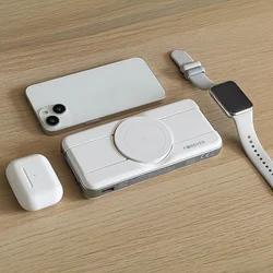Forever MATB-300 powerbank - 3in1 fehér MagSafe / Wireless kompatibilis powerbank 10000mAh-7