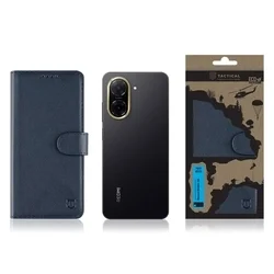 Xiaomi Redmi A5 telefontok - Tactical Field kék szilikon keretes könyvtok mágneses ráhajtófüllel-2