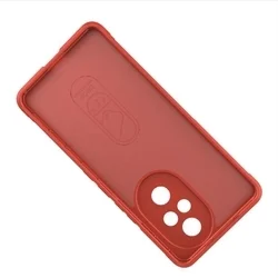 Honor 200 5G telefontok - Pastel Armor - piros szilikon hátlap tok-1