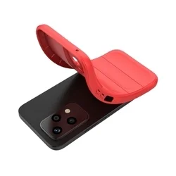 Honor 200 Lite 5G telefontok - Pastel Armor - piros szilikon hátlap tok-2
