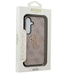 Samsung Galaxy A36 5G telefontok - Guess Guess Metal Logo - Pink hátlap tok-4