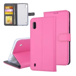 Telefontok Samsung Galaxy A10 - Pink ráhajtófüles könyvtok-2