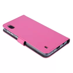 Telefontok Samsung Galaxy A10 - Pink ráhajtófüles könyvtok-3