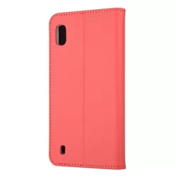 Telefontok Samsung Galaxy A10 - Piros ráhajtófüles könyvtok-1