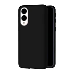 Samsung Galaxy S25 Edge telefontok - fekete szilikon hátlap tok-3