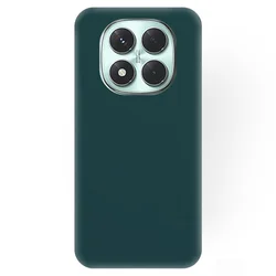 Xiaomi Redmi Note 14 Pro 4G / LTE telefontok - zöld szilikon hátlap tok-2