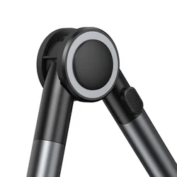 Baseus Otaku Lazy Pro - asztali telefon / tablet tartó állvány - univerzális - szürke-4