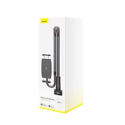 Baseus Otaku Lazy Pro - asztali telefon / tablet tartó állvány - univerzális - szürke-9