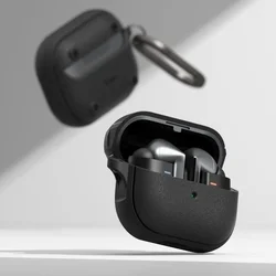Samsung Galaxy Buds 3 / 3 FE / 3 Pro tartó - RINGKE ONYX MAGNETIC MAGSAFE fekete tok, karabinerrel-1