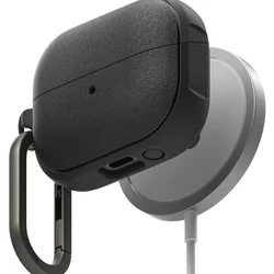 Samsung Galaxy Buds 3 / 3 FE / 3 Pro tartó - RINGKE ONYX MAGNETIC MAGSAFE fekete tok, karabinerrel-4