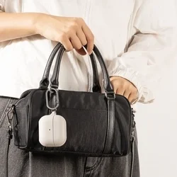 Samsung Galaxy Buds 3 / 3 FE / 3 Pro tartó - RINGKE ONYX MAGNETIC MAGSAFE szürke tok, karabinerrel-5