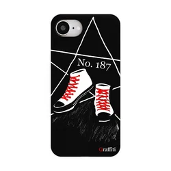 iPhone 16e Telefontok - Graffiti No.187 mintás szilikon tok-2