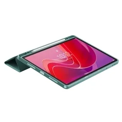 Lenovo Tab M11 (TB-330, 11,0 coll) tablettok - zöld smart case tablet tok, ceruza tartóval ﻿-6