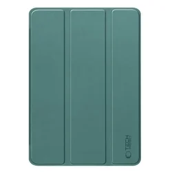 Lenovo Tab M11 (TB-330, 11,0 coll) tablettok - zöld smart case tablet tok, ceruza tartóval ﻿-1