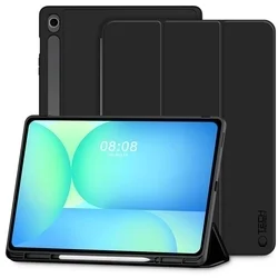 Tablettok Samsung Galaxy Tab S10 FE+ 13,1 coll (SM-X620, SM-X626) - fekete smart case ceruza tartóval-1