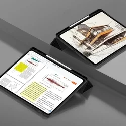 Tablettok Samsung Galaxy Tab S10 FE+ 13,1 coll (SM-X620, SM-X626) - fekete smart case ceruza tartóval-5