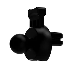 XO C60 - univerzális szélvédőre/szellőzőrácsra rögzíthető, fekete autós tartó-3