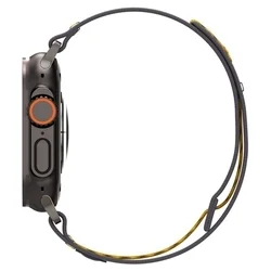 Spigen Athlex Air - Apple Watch 4 / 5 / 6 / 7 / 8/ 9 / Ultra / SE (42 / 44 / 45 / 49 mm) - szövet szíj, szürke-3