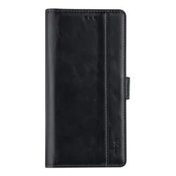 Telefontok Samsung Galaxy S20 Plus  - fekete ráhajtófüles könyvtok-1