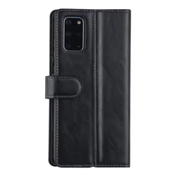Telefontok Samsung Galaxy S20 Plus  - fekete ráhajtófüles könyvtok-2